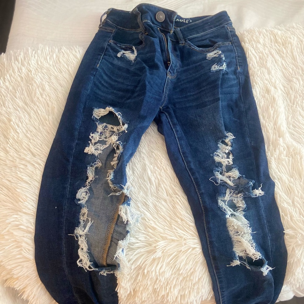 3 Pairs of American Eagle Jeans S(2 Short)
